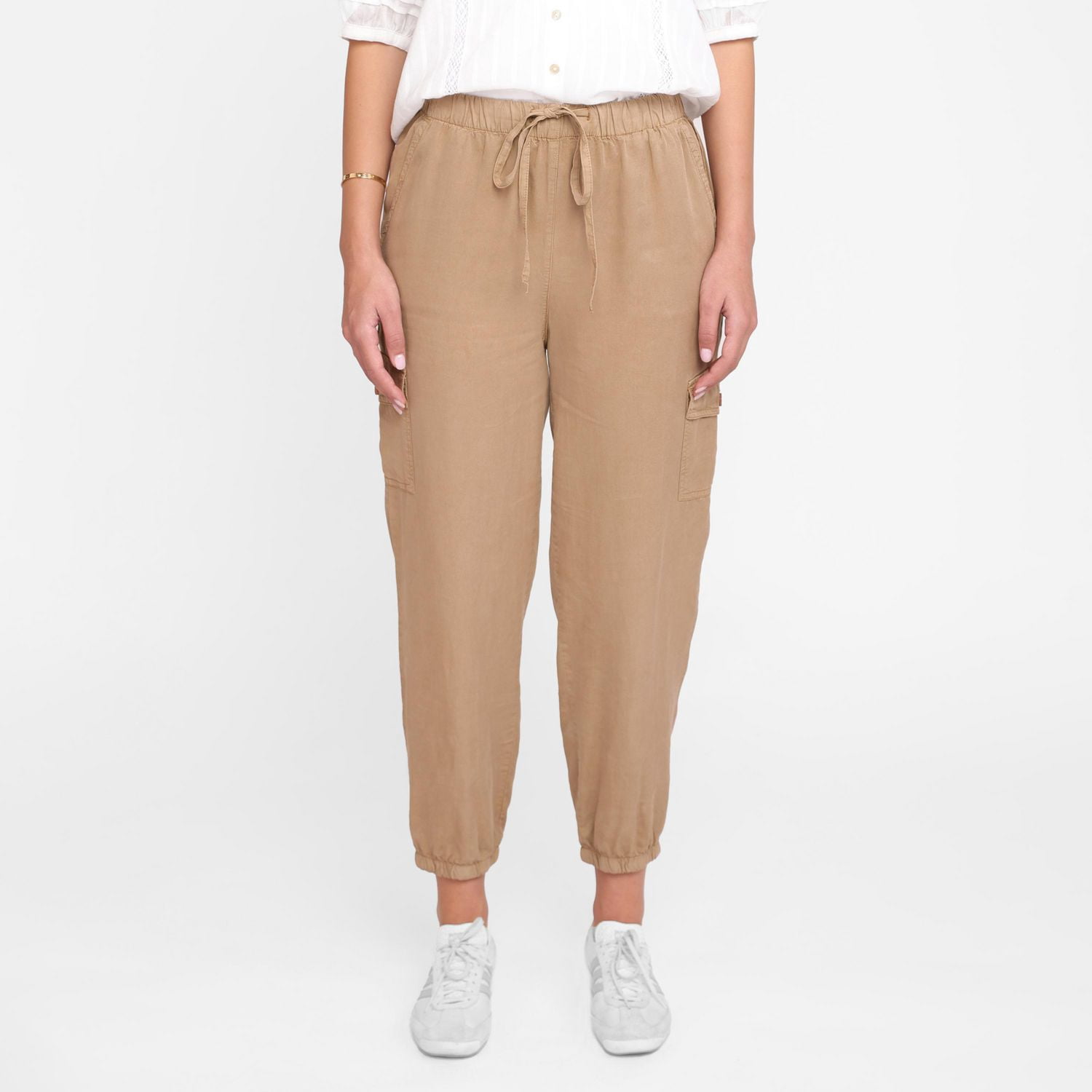 Devoted Femme, Pantalon de jogging en Tencel Tailles TP à TG