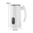 thumbnail image 2 of Mousseur à Lait Électrique Chauffe-Lait Cuiseur Vapeur à Lait Électrique pour Latte, 2 of 8