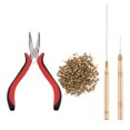 thumbnail image 1 of lionlar Hair Extension Kit Plier Plus Pulling Hook Bead Device And Loop Tool Kits - 7# 7, 1 of 6