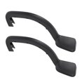 thumbnail image 4 of 5C6877364, Protective Black Plastic Wear  Trunk Lid Hinge Trims Tail  for Car, 4 of 8