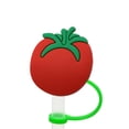 thumbnail image 1 of Bovemsi Surprise Price Straws 1 Piece Set Of Straw Covers Straw Covers For Reusable Straw Protector Fruit PVC Straw Caps Silicone Straw Dust Caps, 1 of 8