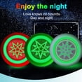 thumbnail image 2 of Graflsoa 175g Glow-in-the-Dark Racing Disc for Adults - 27.5cm PE Outdoor Sport Flying Disc with Green Radiant Design, 2 of 6