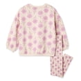 thumbnail image 2 of George Toddler Girls' Two Piece Sweatshirt Set, 2 of 2