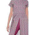 thumbnail image 4 of Moomaya Kurta à Manches Courtes Tunique d'Été Imprimée Kurtis à Fente avant pour Femmes, 4 of 5