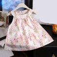 thumbnail image 1 of Économies d'Été! Robe d'Été pour Enfants, Robes Décontractées pour Filles en Liquidation, Robe Sans Manches à Col Suspendu pour Enfants, Robe d'Été Décontractée à Col Rond, 1 of 3