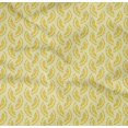 thumbnail image 4 of oneOone Organic Cotton Poplin Twill Fabric Lemon Slice Block Print Fabric BTY 42 Inch Wide, 4 of 4