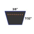 thumbnail image 2 of 754-04014 MTD or CUB Cadet Kevlar Replacement Belt, 1 , Aramid, 2 of 3