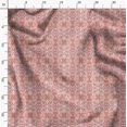 thumbnail image 3 of Soimoi Orange Rayon Fabric Leopard Animal Skin Printed Fabric 1 Yard 56 Inch Wide, 3 of 6