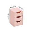 thumbnail image 3 of SSZMDLB Plastic Drawer Organizer Stackable Storage Box Sliding Drawer Unit For Desktop Bedroom Office Kitchen Bathroom Dorm Under Sink Closet, 3 of 6