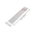 thumbnail image 4 of OULII 12Pcs Foldable Windscreen 39.30X9.43X0.12in Silver for Outdoor Enthusiasts, 4 of 8