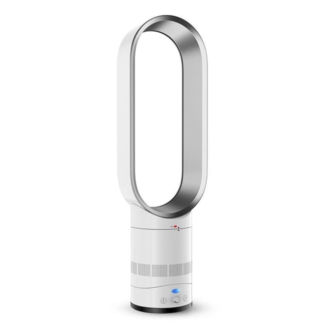 Zootealy Fan Bladeless Electric Floor Cool Air 16 Inch Child Safety Tower Fan Household Desktop Air Cooler with Remote Control Cooling Fan