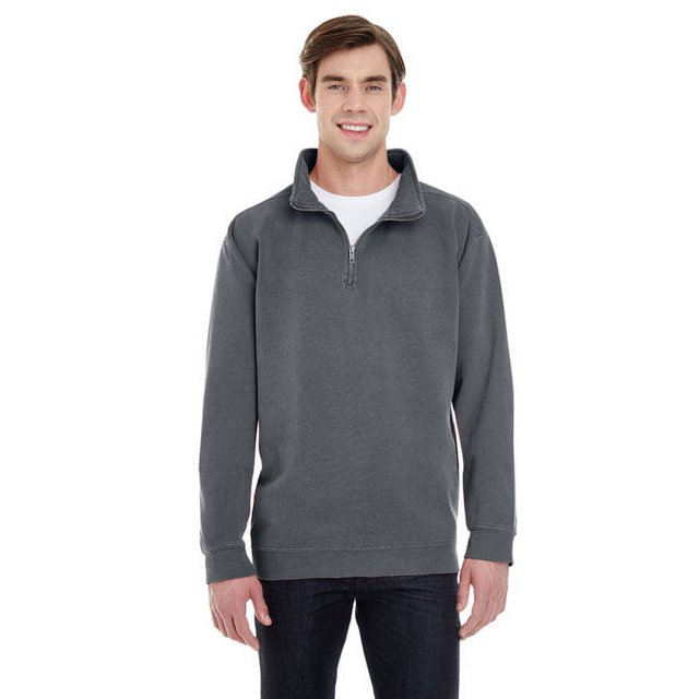 Comfort Colors - Garment-Dyed Quarter Zip Sweatshirt