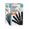thumbnail image 1 of Pen+Gear Permanent Markers, Fine Tip, Black, 36 Count, 1 of 4