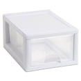 thumbnail image 2 of Sterilite Modular Stacking Storage Drawer Container Closet (6 Pack), 2 of 12