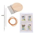thumbnail image 3 of HLONK Mini Métier à Tisser Boucles Tricot Kit Tressage Machine à Cheveux Enfant, 3 of 8