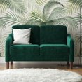 thumbnail image 2 of DHP Marbella 2-Seater Loveseat Sofa, 2 of 9