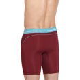 thumbnail image 2 of Jockey Sport Men's Silver Microfiber 9" Long Leg Boxer Brief, 2 of 5