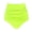 Neon Green, variant on RELLECIGA Women's High Waisted Ruched Bikini Bottom