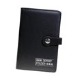 thumbnail image 2 of HILABEE PU Leather Notebook Binder Refillable Loose Leaf Budgets Binder for Work Travel Black, 2 of 9