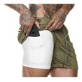 thumbnail image 1 of Men Athletic Outdoor Workout Running Shorts Sport Pants, 1 of 3