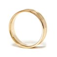 thumbnail image 3 of Mens 14k Gold Flat 6mm Brushed Comfort Fit Wedding Band, 3 of 3