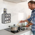 thumbnail image 1 of TopLLC Multifunctional Wall-mounted Kitchen Seasoning Box For Horizontal And Vertical Use Transparent Drawer With Spoon Sealed Seasoning Box kitchen seasoning jar, 1 of 9