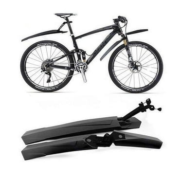 Bike Mudguard Set Mountain Bike Road Bicycle Long Fender Adjustable Mud Guard