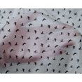 thumbnail image 4 of oneOone Silk Tabby Fabric Stork Bird Decor Fabric Printed BTY 42 Inch Wide, 4 of 4