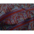 thumbnail image 4 of oneOone Silk Tabby Fabric Ethnic Block Decor Fabric Printed BTY 42 Inch Wide, 4 of 4