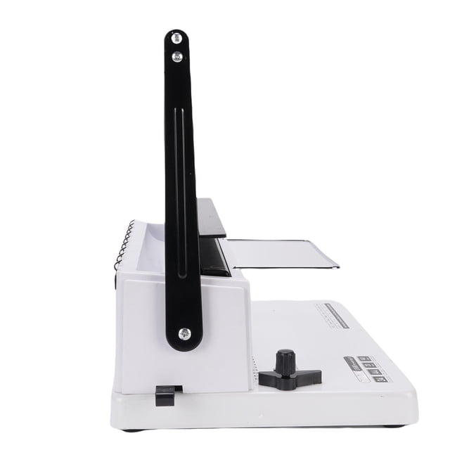 Wire Spiral Binding Machine 20 Sheet Punching 34 Square Holes 140 Sheet Binding Capacity Coil Binding Machine