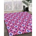 thumbnail image 3 of Ahgly Company Tapis d'Intérieur Lavables en Machine pour la Zone Violette Transitionnelle, 7' x 10', 3 of 7