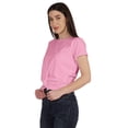 thumbnail image 3 of Inkmeso T-shirt Court d'Été à Nœud Torsadé à l'Avant pour Femmes à Manches Courtes, 3 of 8