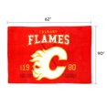thumbnail image 3 of NHL Calgary Flames Jumbo Blanket, 62" x 90", 3 of 5