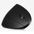 thumbnail image 3 of yeacher Souris Verticale Ergonomique à Double Mode Bluetooth 2,4G avec Éclairage RVB, Rechargeable, 3 Réglages de DPI Réglables, Gris, 3 of 6