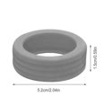 thumbnail image 3 of Luggage Wheel Cover Suitcase Cover Protector Luggage Compartment Wheel Sleeve Cover 8 Pcs Silicone Suitcase Wheel Cover Carry On Luggage Wheel Cover for Suitcase Thick Soundproof Blanket, 3 of 5