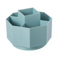 thumbnail image 2 of Oleegame 1PC Spoon And Lid Rest Pen Holder Large Capacity Desktop Office Student Dormitory Desktop Cosmetics Storage Box Brush Holder Pen Box Green, 2 of 8