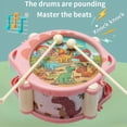 thumbnail image 4 of KTTECTOA Musical Toy Set Hand Pat Drum Rattle Trumpet Early Learning Percussion Instrument for Infants Safe ABS Plastic Newborn Gift for Boys and Girls Clearance Cute Stuff Canada Days, 4 of 6