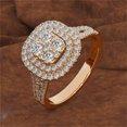 thumbnail image 1 of EGNMCR Ring Ladies Bagues Femmes Mode Diamant Bijoux Bijoux, 1 of 8