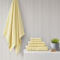 thumbnail image 2 of 510 Design Aegean 6-piece Contemporary Turkish Cotton Towel Set in Yellow, 2 of 10