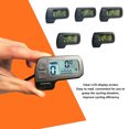 thumbnail image 4 of Electric Bicycle Instrument, Mileage Display Electric Bike LCD Display Meter Precise SM Connector Portable High Toughness  for Electric Scooter, 4 of 8