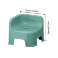 thumbnail image 5 of Dvruxg Plastic Step Stool, Small Portable Step Stool, Thickened Single Foot Stool with Non Slip Pads, Multifunctional Seat Stool Sturdy and Lightweight for Living Room Bathroom Kitchen, 5 of 5