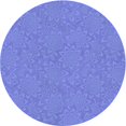 thumbnail image 1 of Ahgly Tapis Rond Lavable en Machine Intérieur Transitionnel Bleu Ciel, 4 Pieds Rond, 1 of 7