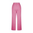 thumbnail image 3 of AherBiu Womens Joggers Sweatpants Drawstring Elastic Waisted Straight Leg Lounge Sports Pants, 3 of 5