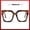 A, variante sur Lunettes – Lunettes Mode Surdimensionnées Anti-Lumière Bleue pour Ordinateur avec Grande Monture Carrée pour Hommes et Femmes