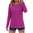 thumbnail image 2 of Ailaofu Women's Sun Shirts Protection Rash Guard Long Sleeve Swim Shirts Quick Dry Lightweight Workout Tops, 2 of 7