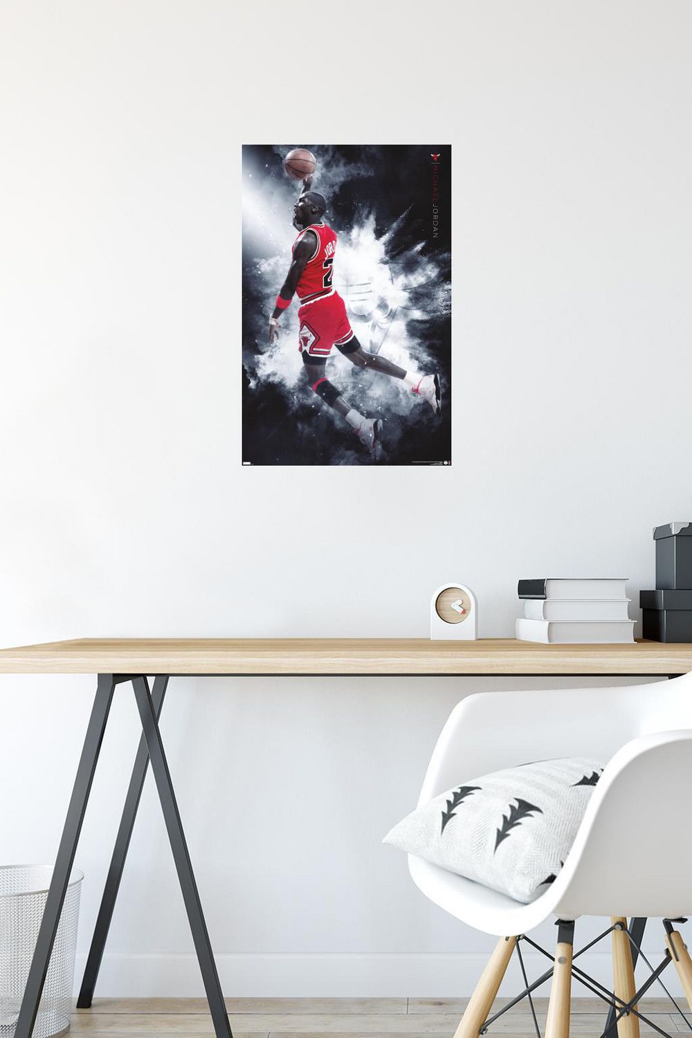 Michael Jordan - Burst Wall Poster, 22.375" x 34"