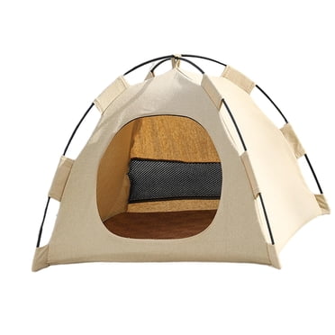 Cat House Pet Tent Nest Pet House Accessories Indoor Cats Warmer Universal Soft Yellow L