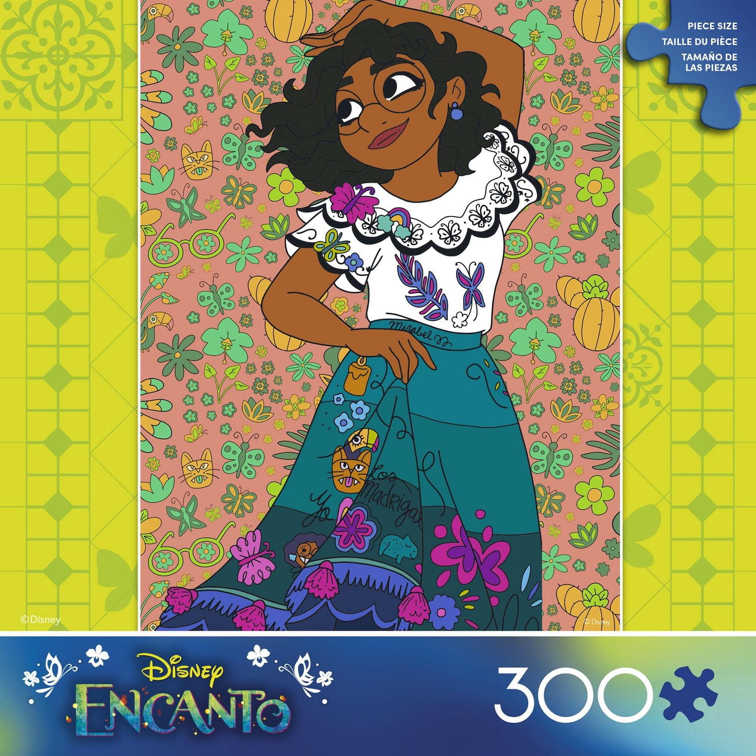 Puzzle en pièces s’emboîtant Ceaco Encanto Dancing 300 pièces pour adultes à partir de 14 ans