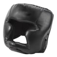 thumbnail image 2 of Boxing Head Guard, Comfortable Nonslip Lining Boxing Helmet  For Outdoor Black Adult, 2 of 8