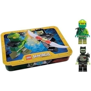 LEGO Ninjago: Lloyd vs. Bone Warrior Minifigure Collector's Tin Additional Green